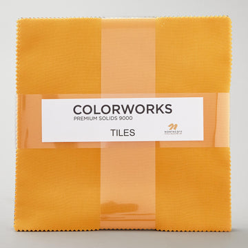 Colorworks Premium Solids Pumpkin Patch Tiles