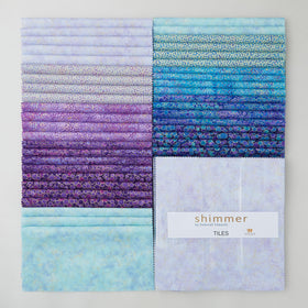 Shimmer - Pansy & Deep Sea Tiles