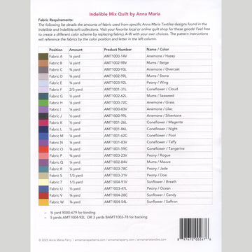 Indelible Mix Quilt Pattern