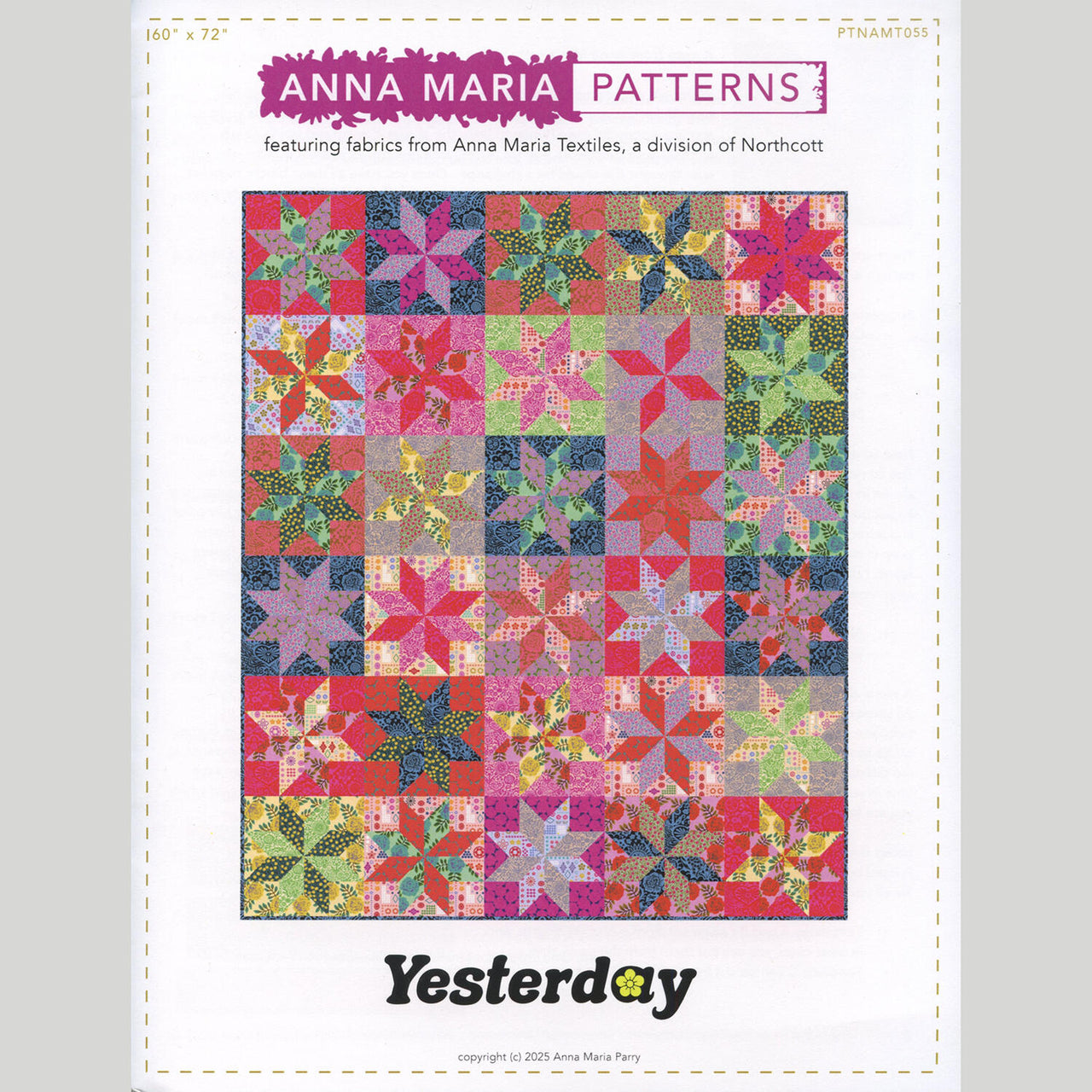 Yesterday Quilt Pattern