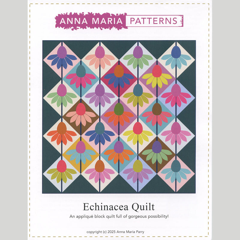 Echinacea Quilt Pattern
