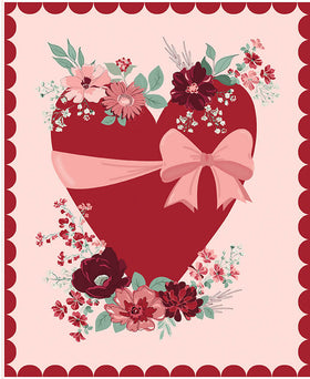 Love You Always - Heart Panel (35.5" x 43")