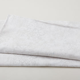 Palazzo 108" - Distressed Damask Light Grey Wide 3 Yard Cut