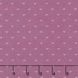 Meadow Olive Leaves - Purple Yardage