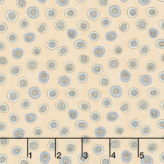 Origins Tossed Ditzy Dot - Neutral Yardage