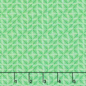 Whimsy Facets - Green Yardage