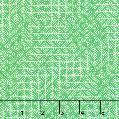 Whimsy Facets - Green Yardage