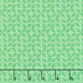 Whimsy Facets - Green Yardage