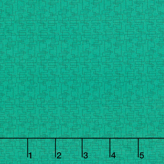 Whimsy Transit - Dark Green Yardage