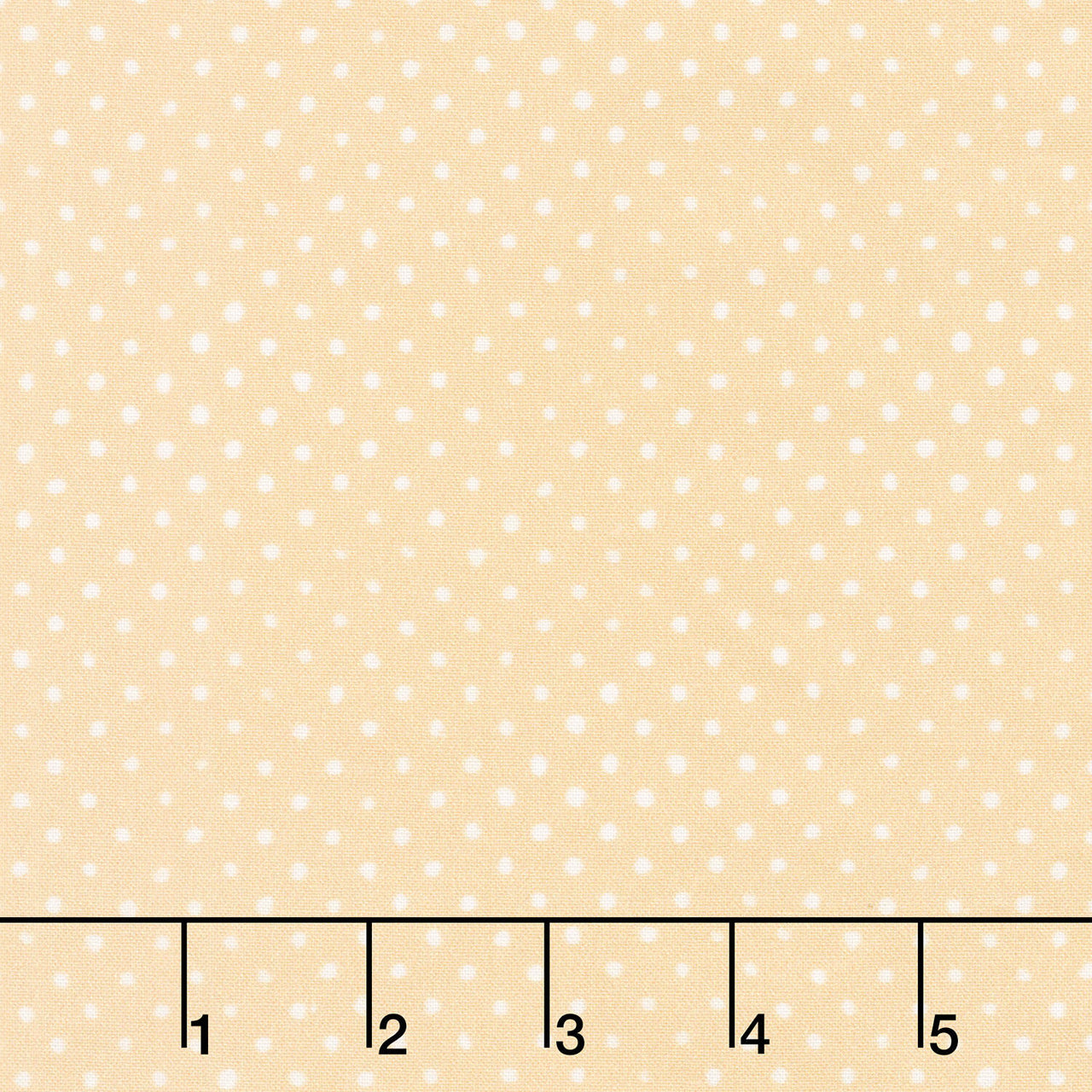 Chicken Scratch Painted Polka Dot - Yellow Yardage