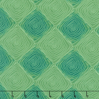 Spring in the Northwoods Diamond Geo - Green Yardage