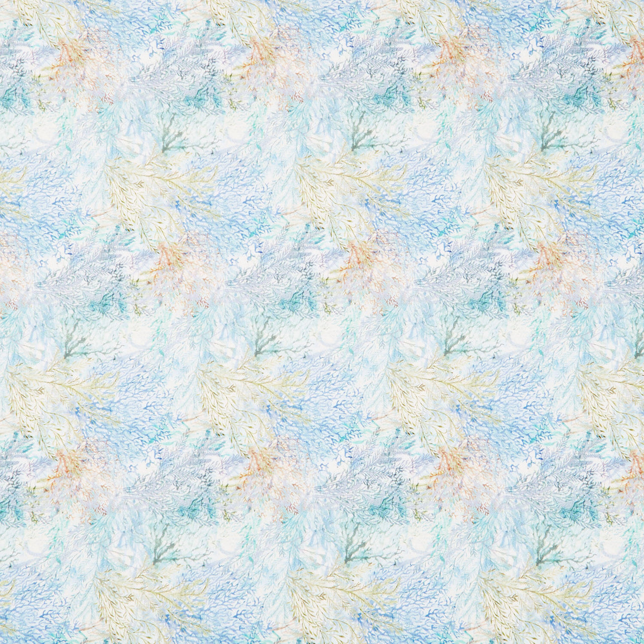 Sea Whispers Packed Reef - White/Multi Yardage