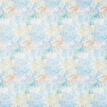 Sea Whispers Packed Reef - White/Multi Yardage