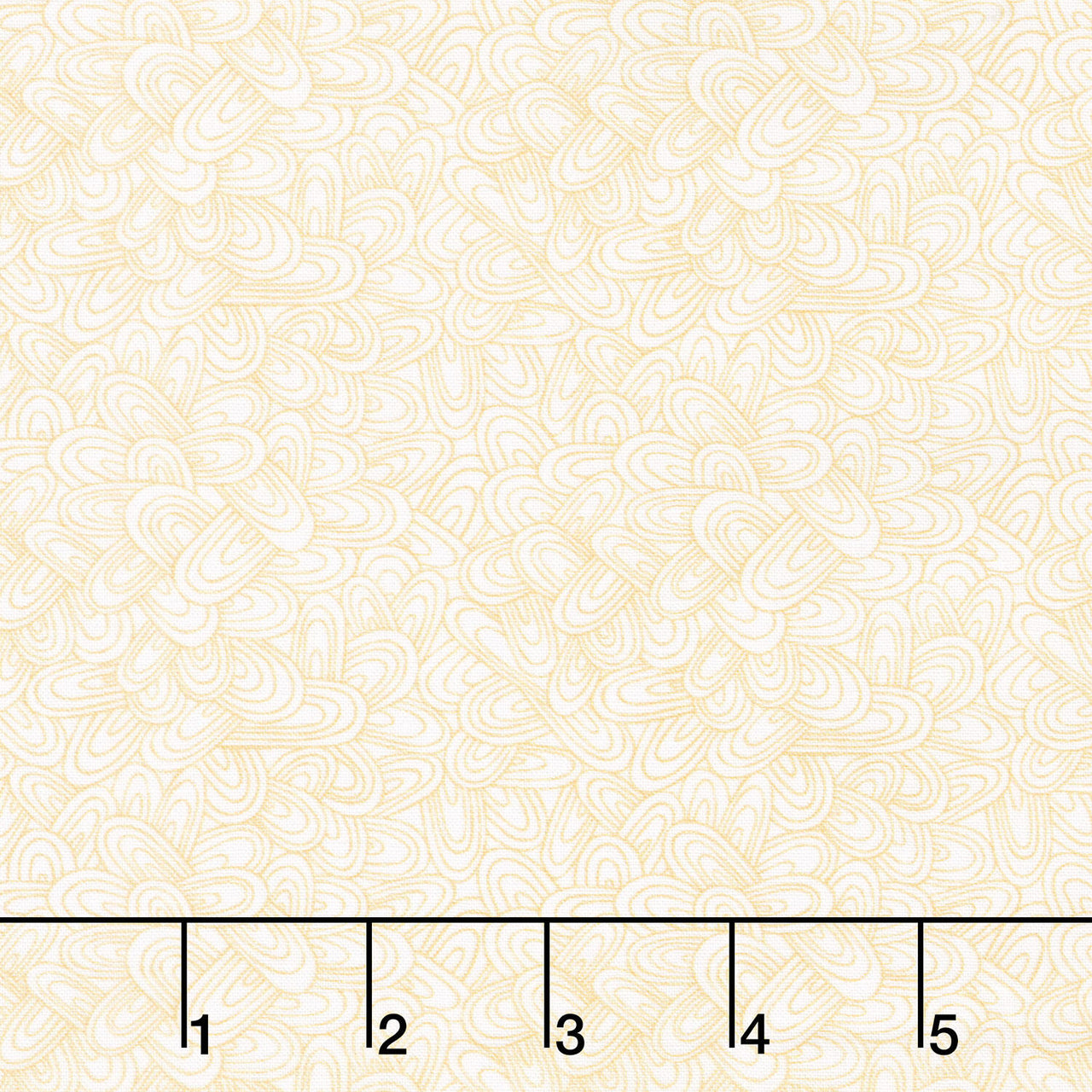 Whimsy Just Swell - Yellow Yardage