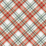 Woodland Whispers - Christmas Plaid White Multi Yardage