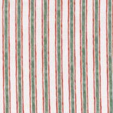 Woodland Whispers - Watercolor Stripe White Multi Yardage