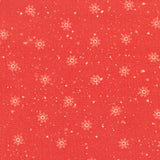 Woodland Whispers - Snowy Tonal Toss Red Yardage