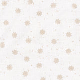 Woodland Whispers - Snowy Tonal Toss White Ecru Yardage