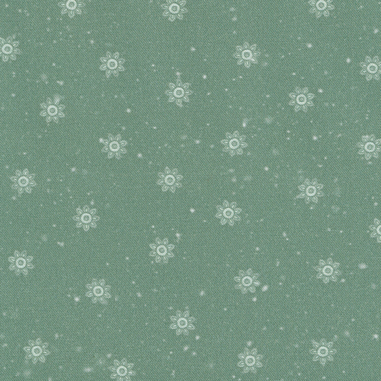 Woodland Whispers - Snowy Tonal Toss Dark Avocado Yardage