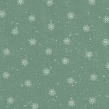 Woodland Whispers - Snowy Tonal Toss Dark Avocado Yardage