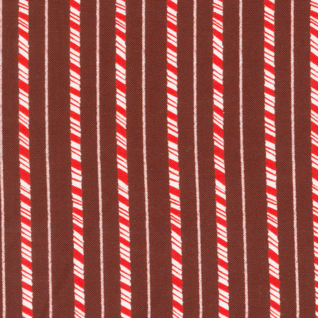 Nutcracker Whimsy - Candy Cane Stripe Red Yardage