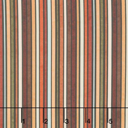 Autumn Homestead - Harvest Stripe Multi Yardage