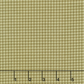 Cider Mill - Harvest Gingham Avocado Yardage
