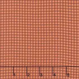 Cider Mill - Harvest Gingham Rust Yardage