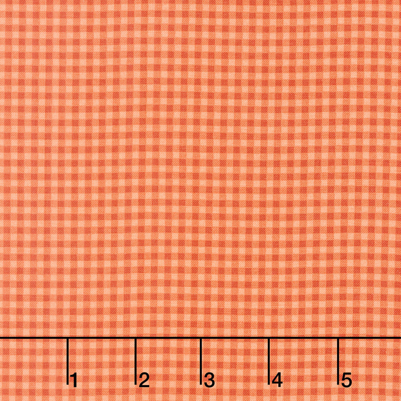 Cider Mill - Harvest Gingham Orange Yardage