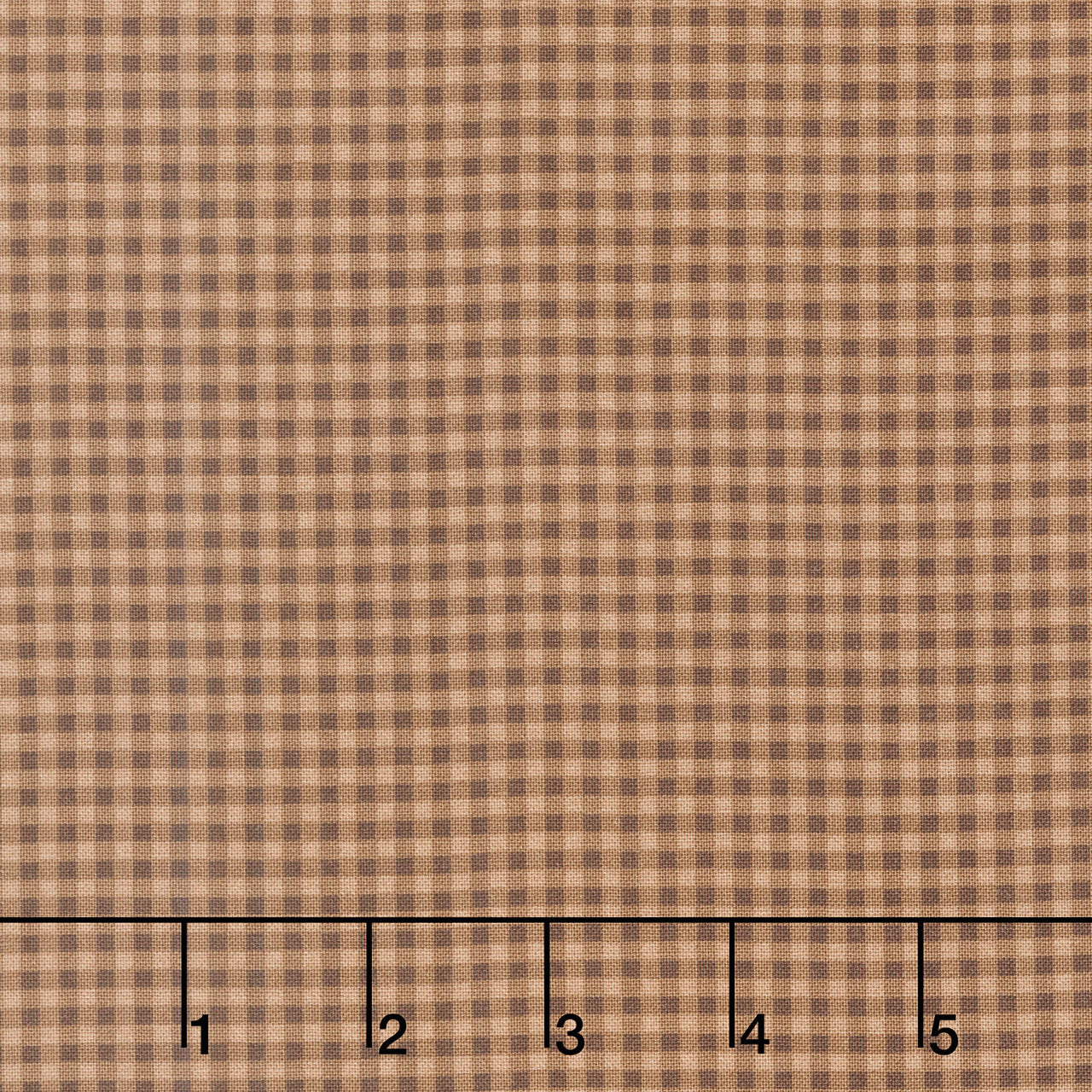 Cider Mill - Harvest Gingham Brown Yardage