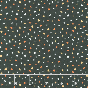 Midnight Masquerade - Confetti Toss Black Yardage