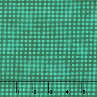 Jewel - Gingham Green Yardage