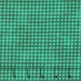 Jewel - Gingham Green Yardage