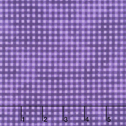 Jewel - Gingham Violet Yardage