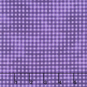 Jewel - Gingham Violet Yardage