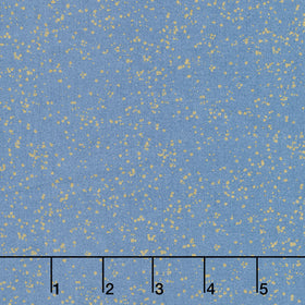 Sparkle - Sparkly Basics Dot Blue Metallic Yardage