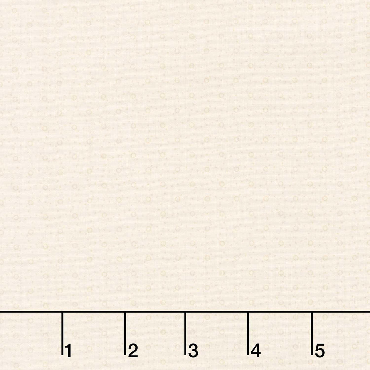 Apple Cider - Dots and Circles White Yardage