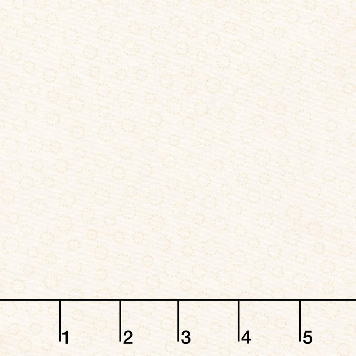 Apple Cider - Circle Dots White Yardage