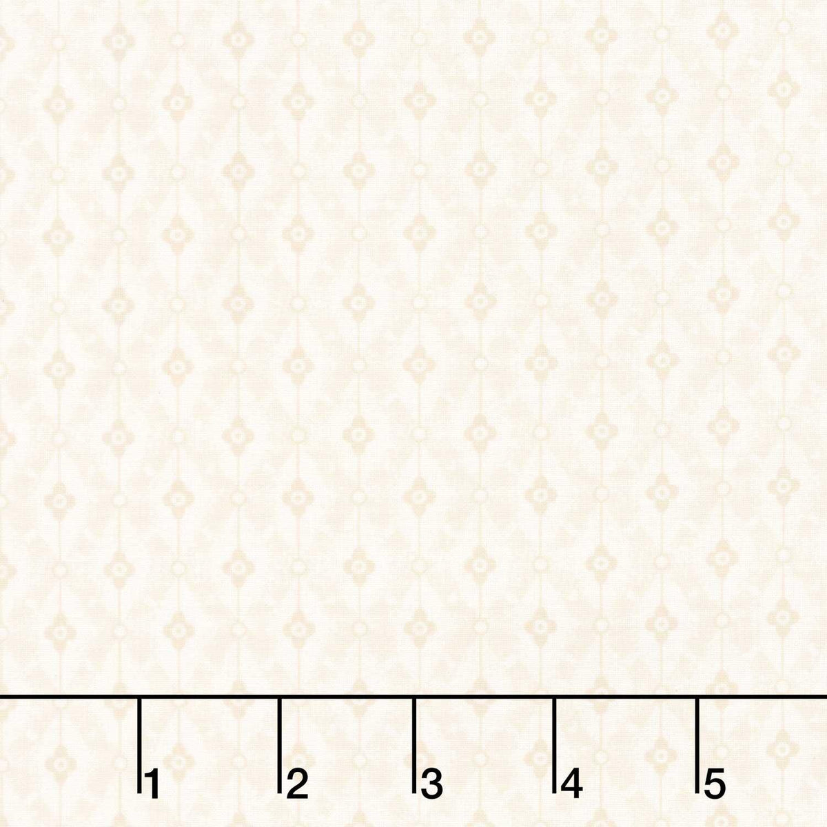 Apple Cider - Diamond Stripe Ecru Yardage