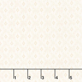 Apple Cider - Diamond Stripe Ecru Yardage