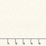 Apple Cider - Striped Scroll Ecru Yardage
