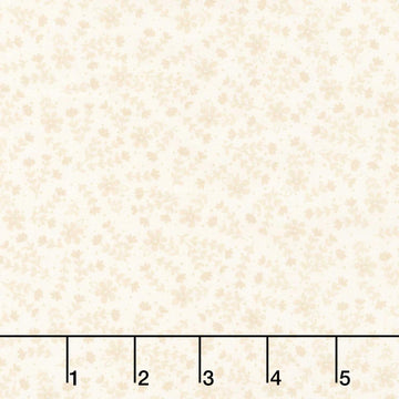 Apple Cider - Modern Floral Netural Yardage