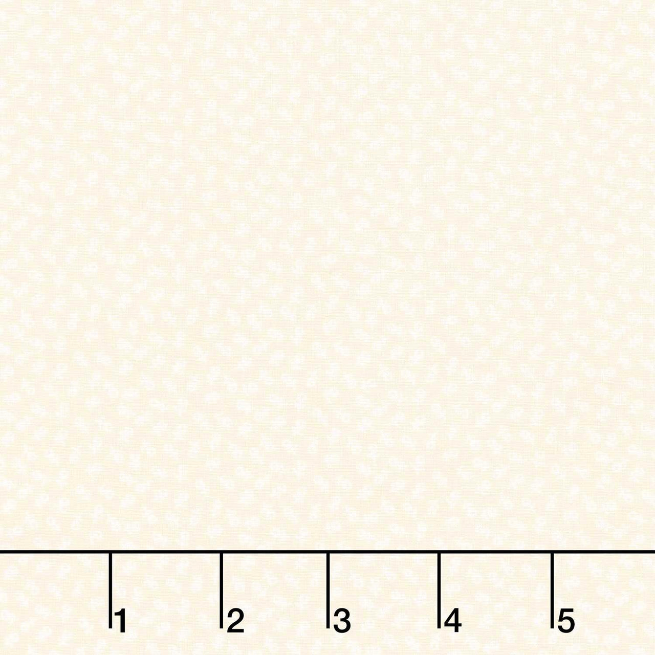 Apple Cider - Ditzy Dot Flower Toss Neutral Yardage