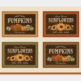 Autumn Homestead - Pumpkin Placemat Multi Panel