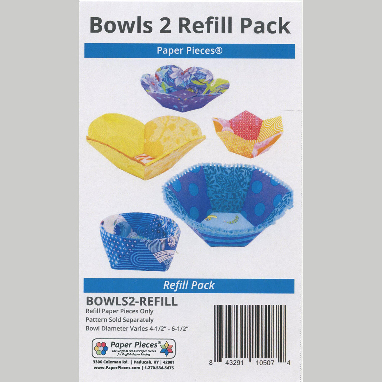 Bowls 2 Paper Pieces Refill