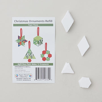 Christmas Ornaments Paper Pieces Refill