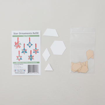 Star Ornaments Paper Pieces Refill