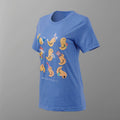 Missouri Star Seasons of Chuck T-shirt - Heather Columbia Blue L