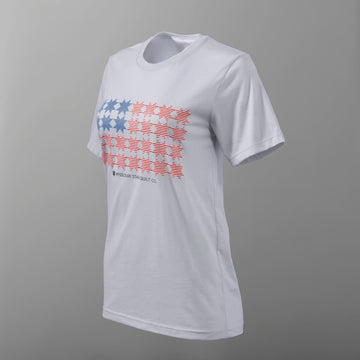 Missouri Stars & Stripes T-shirt - Heather Silver - M