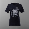 Missouri Star Press to the Dark Side T-shirt - Heather Black S